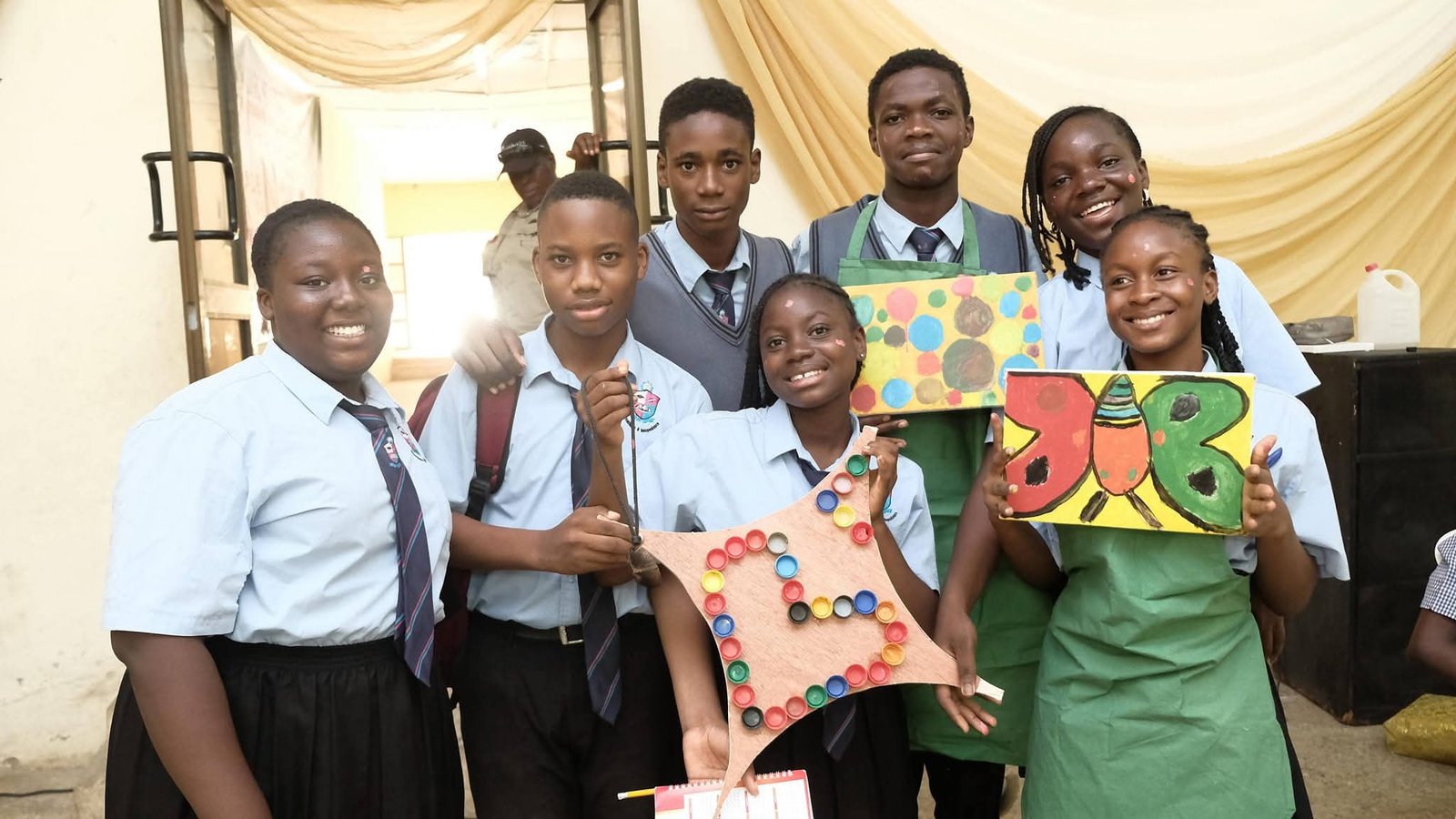 Young people showcasing their creative talents